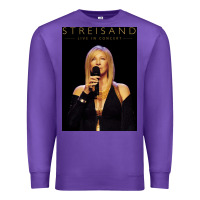 Purple #barbra streisand live in concert tour 2022 Premium Sweatshirt - linhVisuals