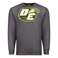 Charcoal Heather desoto high school, desoto Premium Sweatshirt - linhVisuals