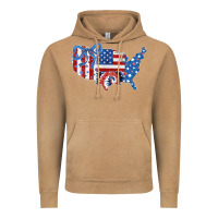 Vintage Camel America map Vintage Hoodie - CowhideDigitalArt