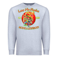 Heather Grey lee ho fooks restaurant china Premium Sweatshirt - linhVisuals