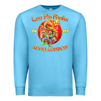 Ocean Blue lee ho fooks restaurant china Premium Sweatshirt - linhVisuals