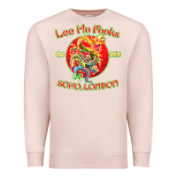 Pale Pink lee ho fooks restaurant china Premium Sweatshirt - linhVisuals
