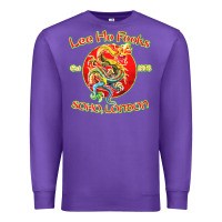 Purple lee ho fooks restaurant china Premium Sweatshirt - linhVisuals