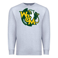 Heather Grey william & mary tribe Premium Sweatshirt - linhVisuals