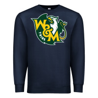 Navy william & mary tribe Premium Sweatshirt - linhVisuals