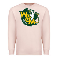 Pale Pink william & mary tribe Premium Sweatshirt - linhVisuals
