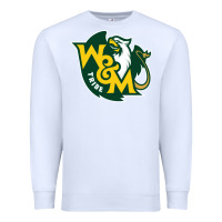 White william & mary tribe Premium Sweatshirt - linhVisuals