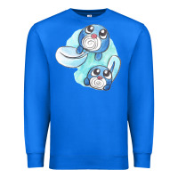 True Royal poliwag watercolor Premium Sweatshirt - linhVisuals