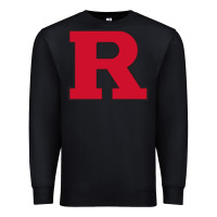 Black Rutgers Scarlet Knights, merch Premium Sweatshirt - linhVisuals