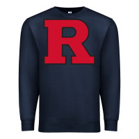 Navy Rutgers Scarlet Knights, merch Premium Sweatshirt - linhVisuals