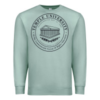 Seafoam temple university Premium Sweatshirt - linhVisuals