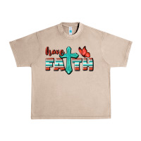 French Oak Have Faith Urban Heavy Tee - BundleAndBundleShop
