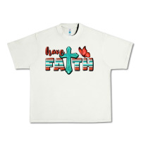 Pistachio Have Faith Urban Heavy Tee - BundleAndBundleShop