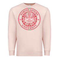Pale Pink northeastern university Premium Sweatshirt - linhVisuals