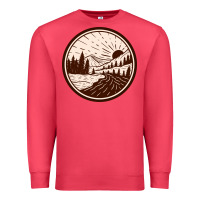 Cardinal River Forest Brown Premium Sweatshirt - linhVisuals