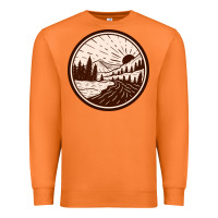 Carrot River Forest Brown Premium Sweatshirt - linhVisuals