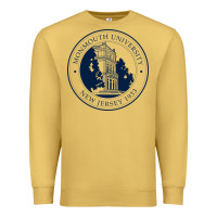 Antique Gold monmouth university Premium Sweatshirt - linhVisuals
