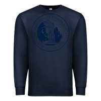 Navy monmouth university Premium Sweatshirt - linhVisuals