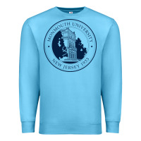 Ocean Blue monmouth university Premium Sweatshirt - linhVisuals