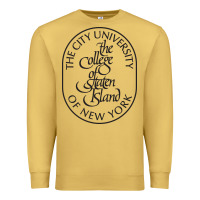 Antique Gold College Of Staten Island Premium Sweatshirt - linhVisuals