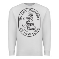 Dove Grey College Of Staten Island Premium Sweatshirt - linhVisuals