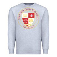 Heather Grey Csu Stanislaus Premium Sweatshirt - linhVisuals