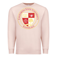 Pale Pink Csu Stanislaus Premium Sweatshirt - linhVisuals