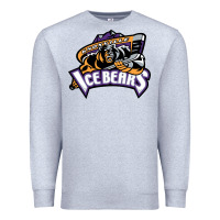 Heather Grey knoxville ice bears Premium Sweatshirt - linhVisuals