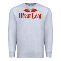 Heather Grey MEAT LOAF Premium Sweatshirt - linhVisuals