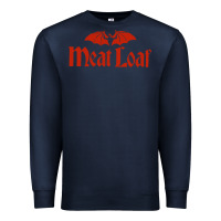 Navy MEAT LOAF Premium Sweatshirt - linhVisuals