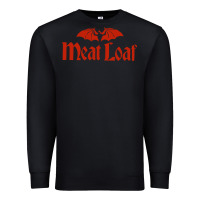 Black MEAT LOAF Premium Sweatshirt - linhVisuals