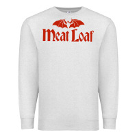 Oatmeal Heather MEAT LOAF Premium Sweatshirt - linhVisuals