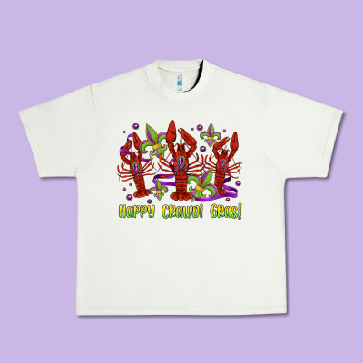 Happy Crawdi Gras Mardi Gras Carnival Urban Heavy Tee Designed By Jasminsmagicworld