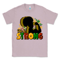Lilac She is strong Black History Classic Tee - HowdyJamesFarm