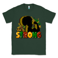 Sports Green She is strong Black History Classic Tee - HowdyJamesFarm