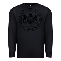 Black Millersville University Premium Sweatshirt - linhVisuals
