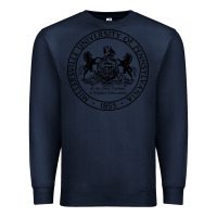 Navy Millersville University Premium Sweatshirt - linhVisuals