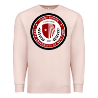 Pale Pink Stony Brook University Premium Sweatshirt - linhVisuals