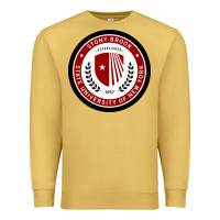 Antique Gold Stony Brook University Premium Sweatshirt - linhVisuals