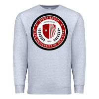 Heather Grey Stony Brook University Premium Sweatshirt - linhVisuals