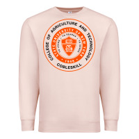 Pale Pink Suny Cobleskill Premium Sweatshirt - linhVisuals