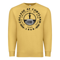 Antique Gold Suny Cortland Premium Sweatshirt - linhVisuals