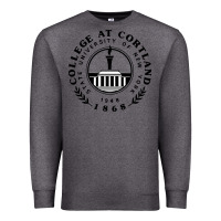 Charcoal Heather Suny Cortland Premium Sweatshirt - linhVisuals