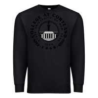 Black Suny Cortland Premium Sweatshirt - linhVisuals