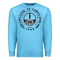 Ocean Blue Suny Cortland Premium Sweatshirt - linhVisuals
