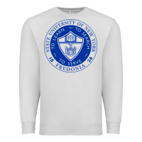 Dove Grey Suny Fredonia Premium Sweatshirt - linhVisuals