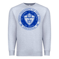 Heather Grey Suny Fredonia Premium Sweatshirt - linhVisuals