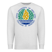 Oatmeal Heather Suny Geneseo Premium Sweatshirt - linhVisuals