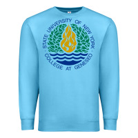 Ocean Blue Suny Geneseo Premium Sweatshirt - linhVisuals