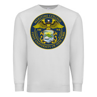 Dove Grey Suny Maritime Full Color Premium Sweatshirt - linhVisuals